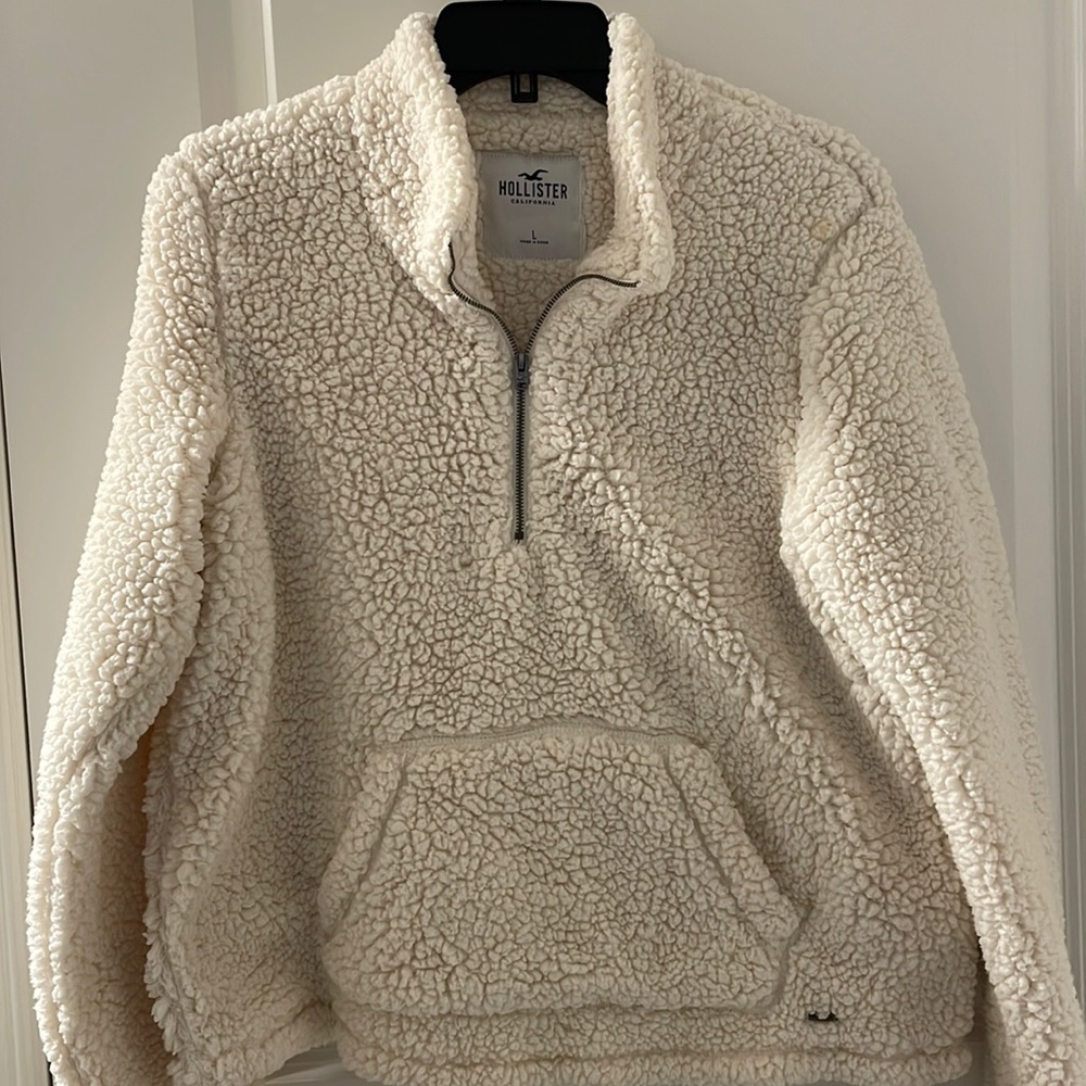 Comfortable Sherpa pullover